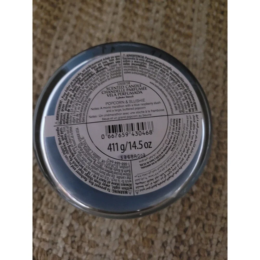 Popcorn & Slushie - Bath and Body Works 3-wick Candle